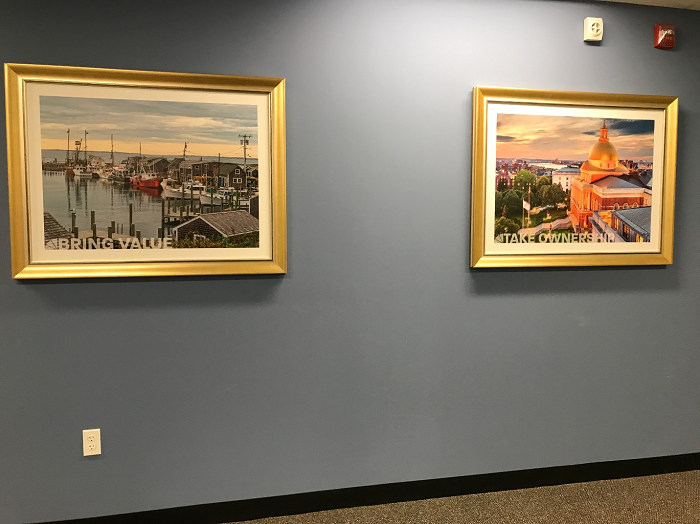 LGA office move art